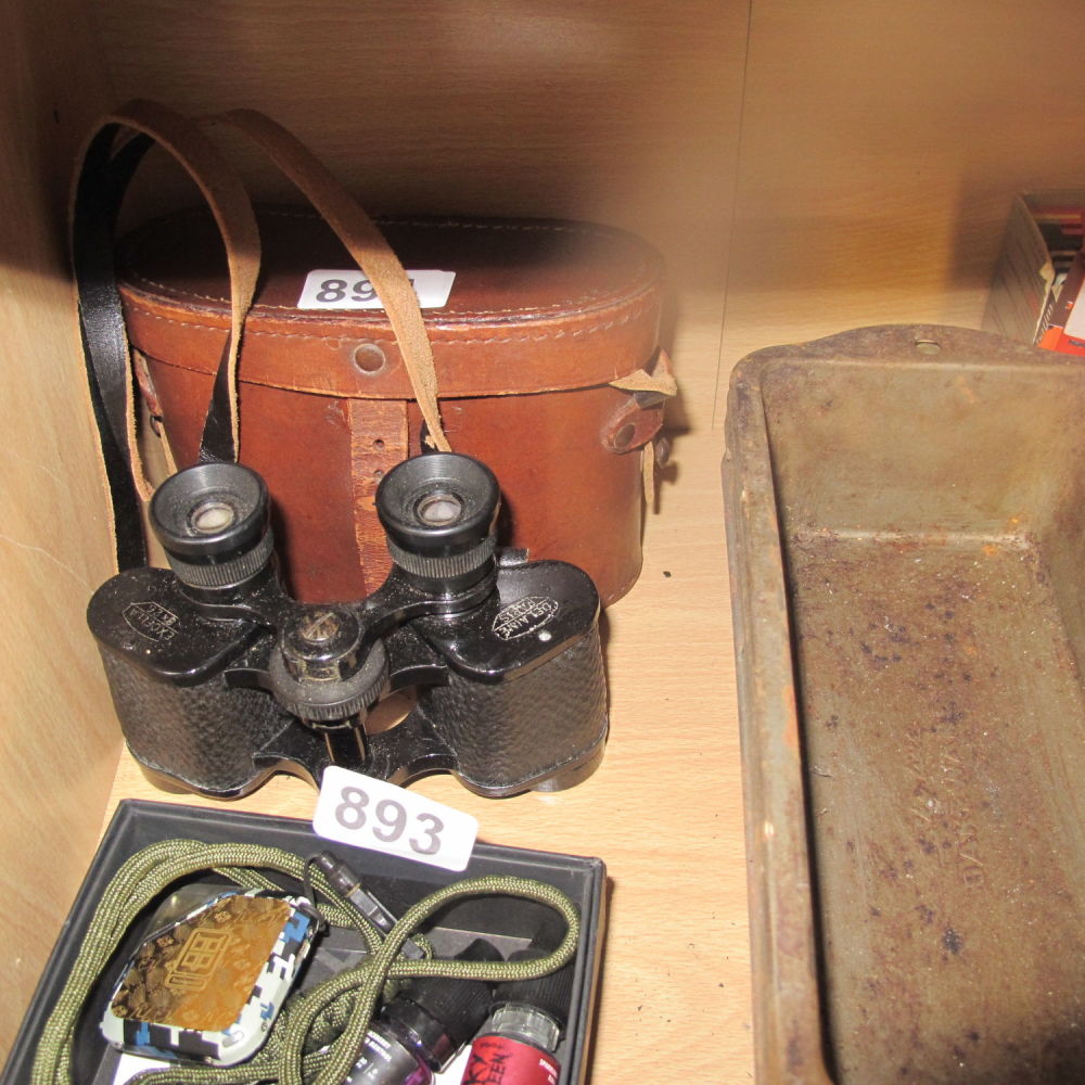 Lot 894: Vintage binoculars