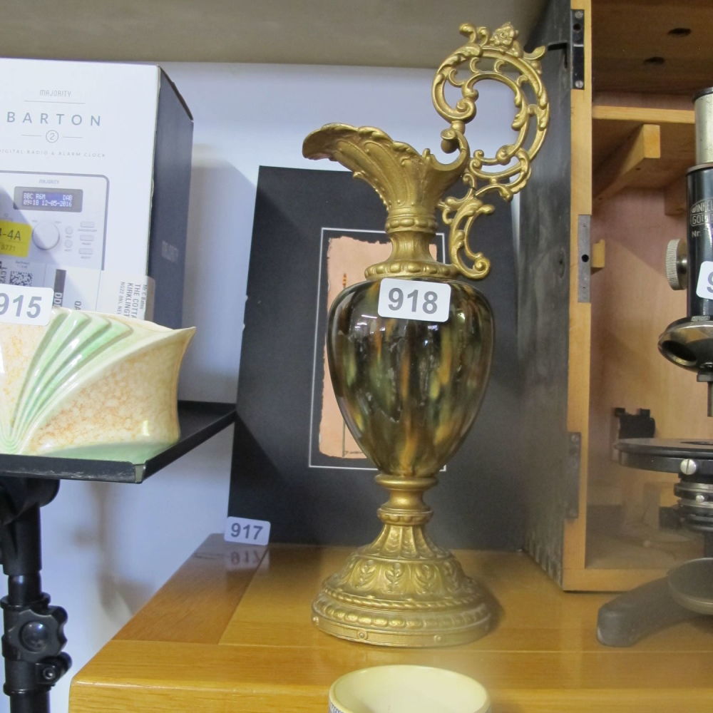 Lot 918: Ornate ewer