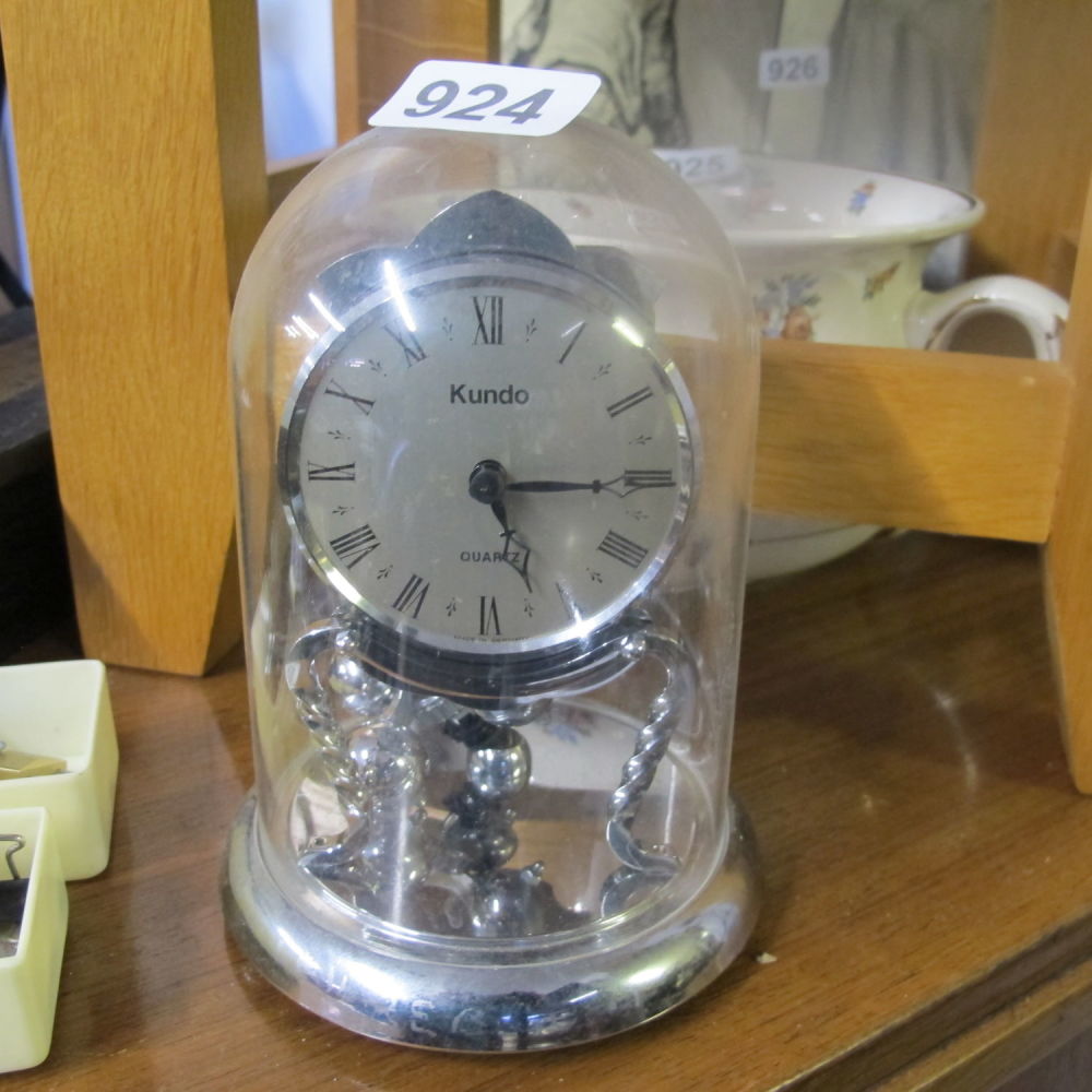 Lot 924: Kundo mantel clock