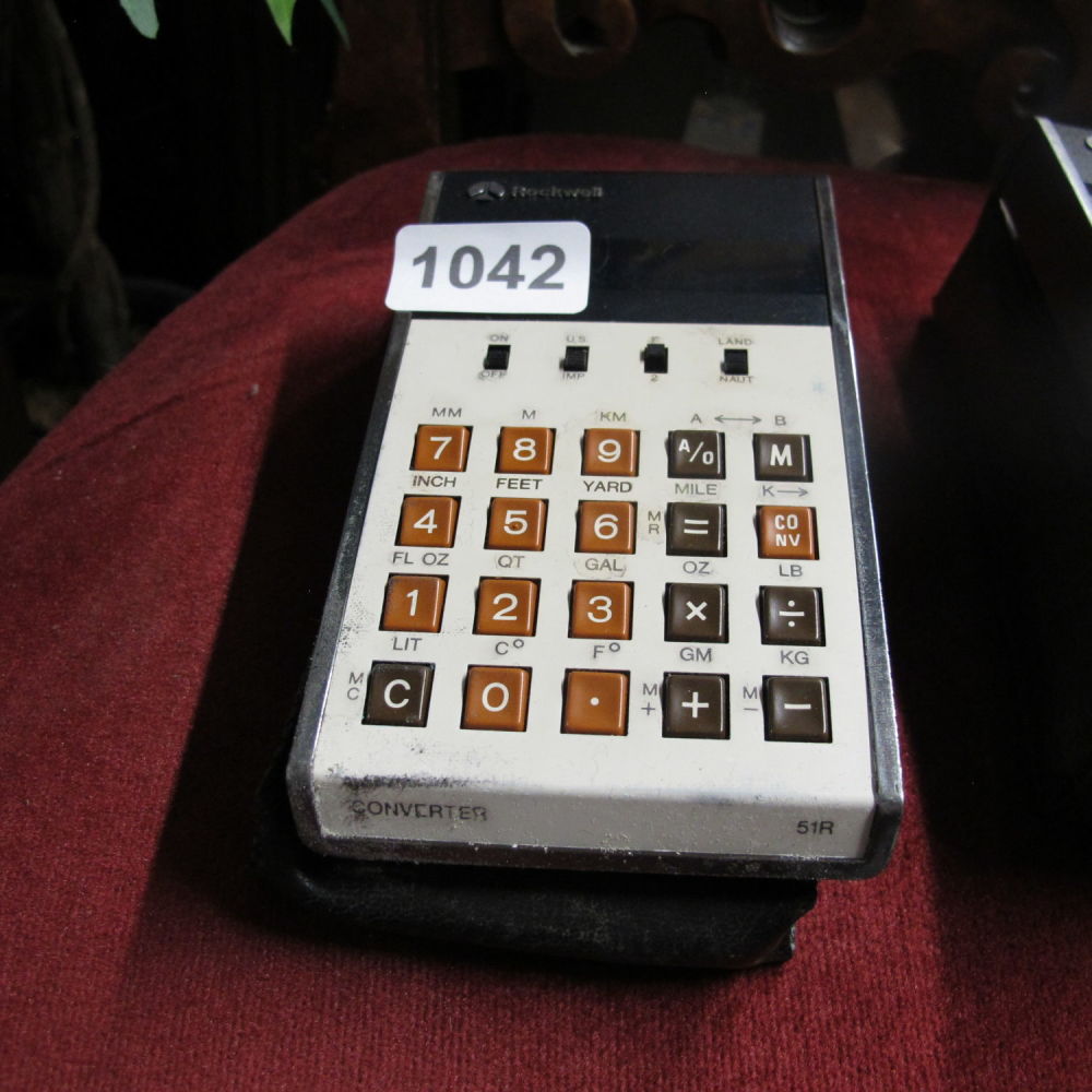 Lot 1042: Rockwell converter