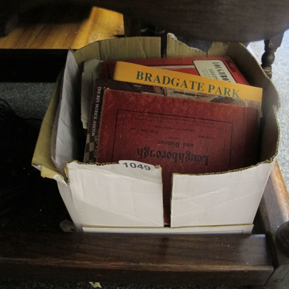 Lot 1049: Box of ephemera