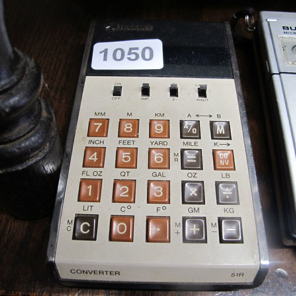 Lot 1050: Rockwell comverter