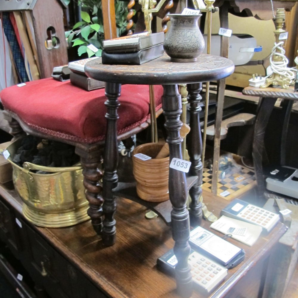 Lot 1053: Vintage stool