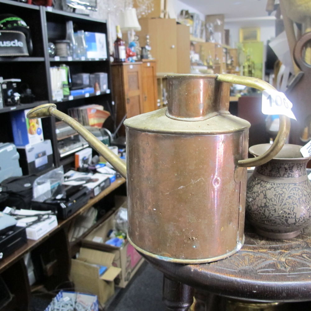 Lot 1060: Coper watering can