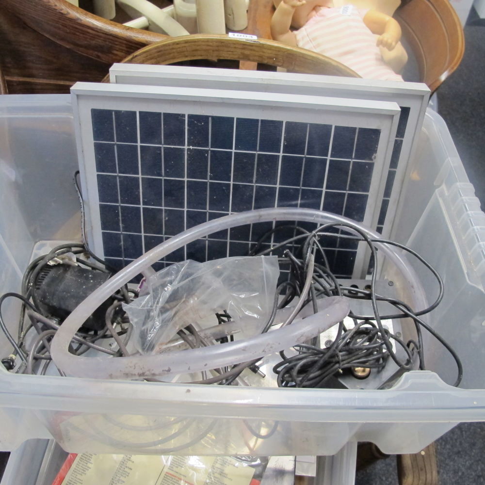 Lot 1101: Solar panels