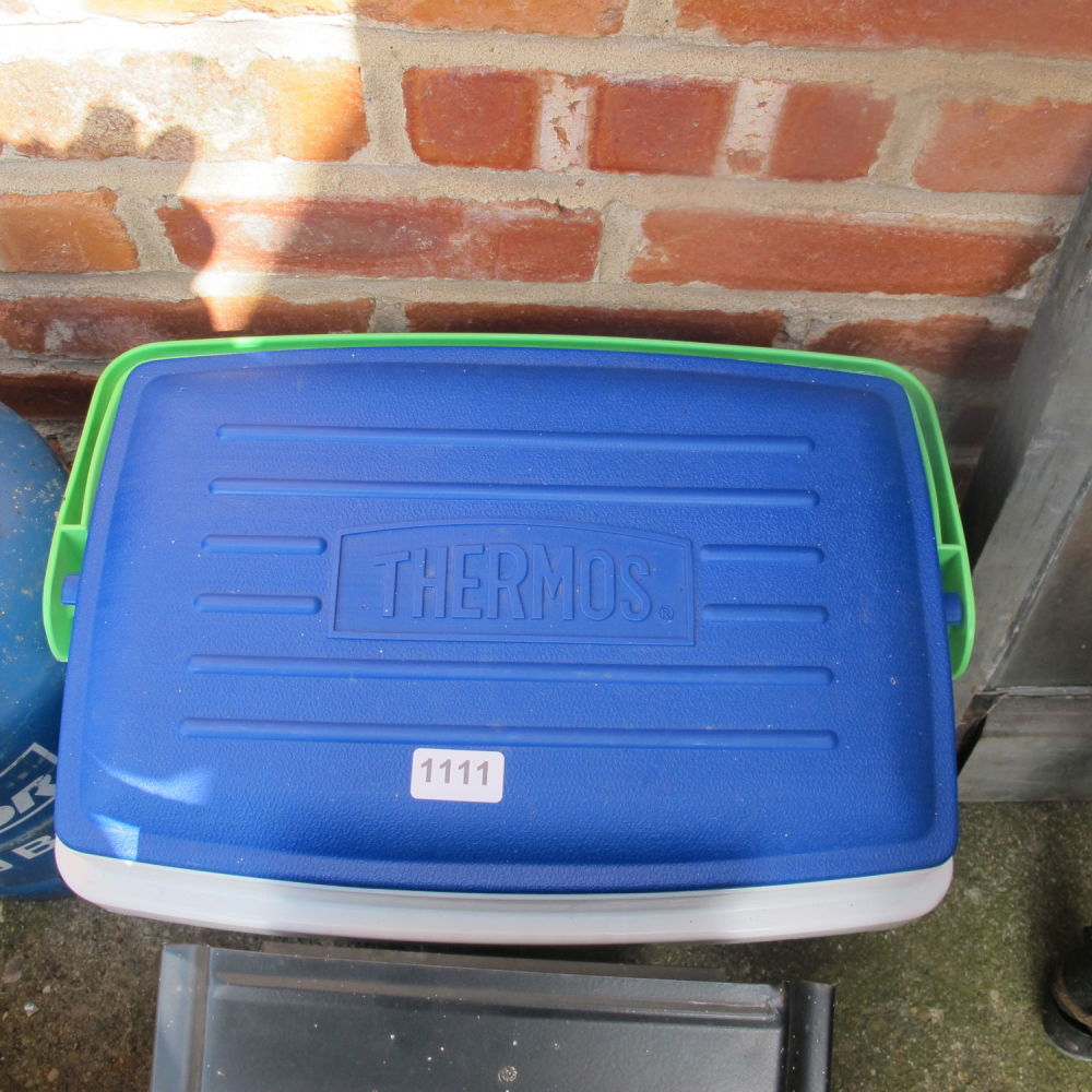 Lot 1111: Thermos cool box