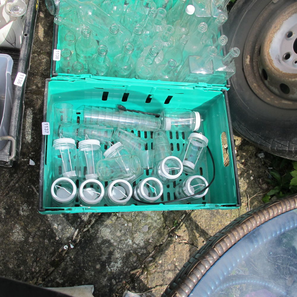 Lot 1137: Quantity of shot glasses and tealight jars