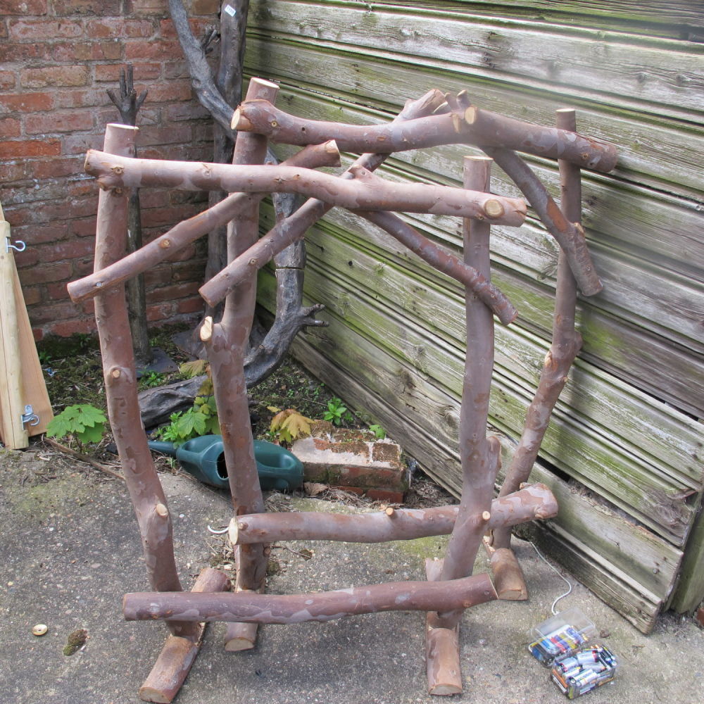 Lot 1158: Wooden garden frames