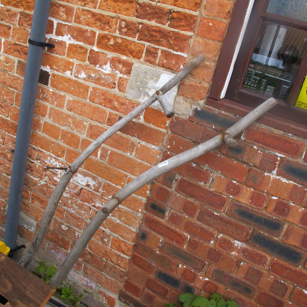 Lot 1174: 2 scythes