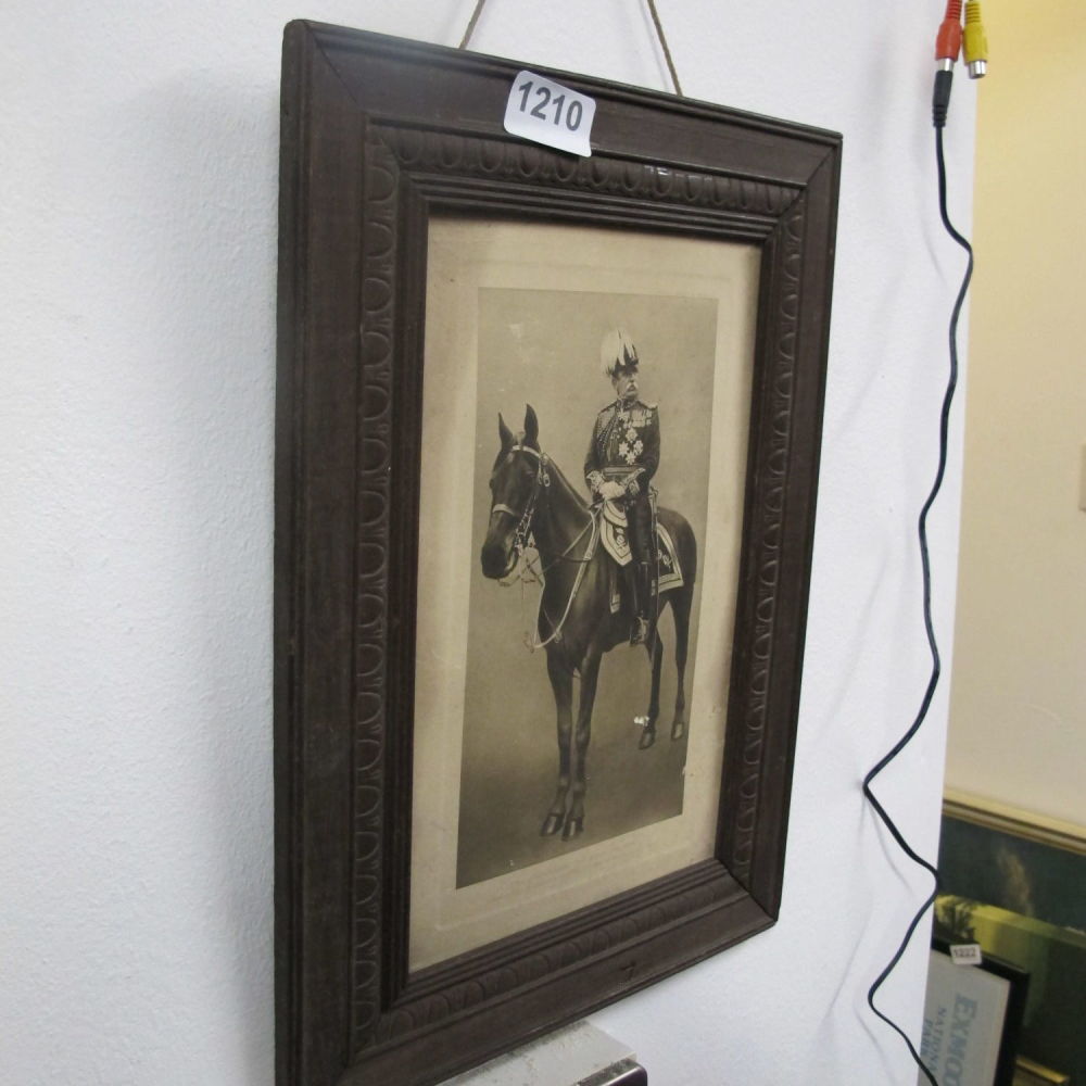 Lot 1210: Framed and glazed vintage photograph