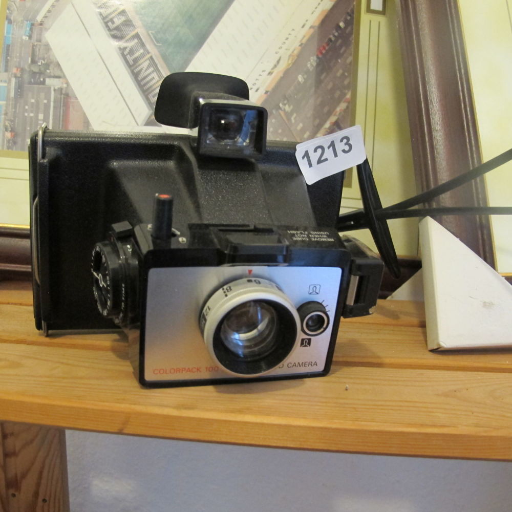 Lot 1213: Polaroid camera