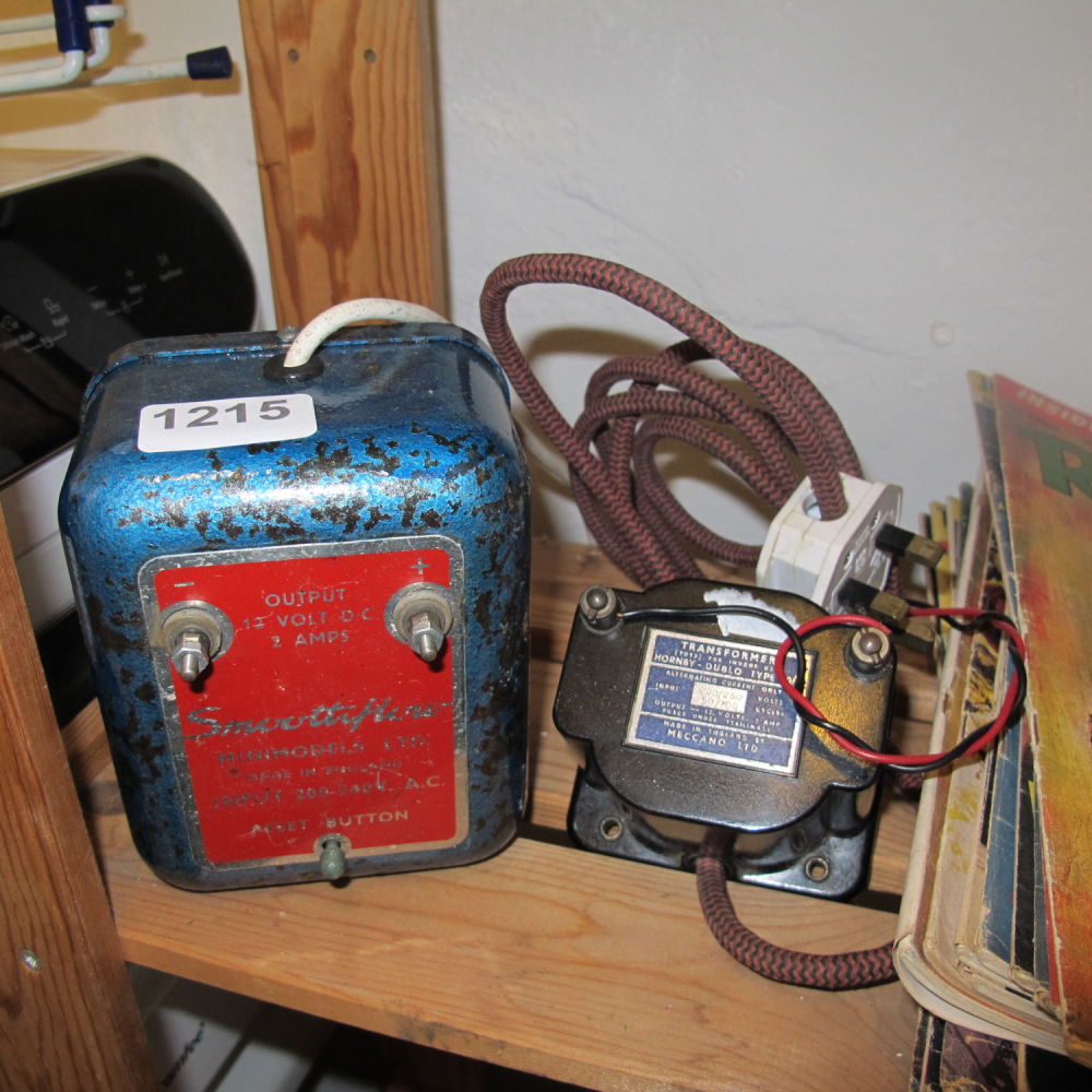 Lot 1215: 12 volt transformers