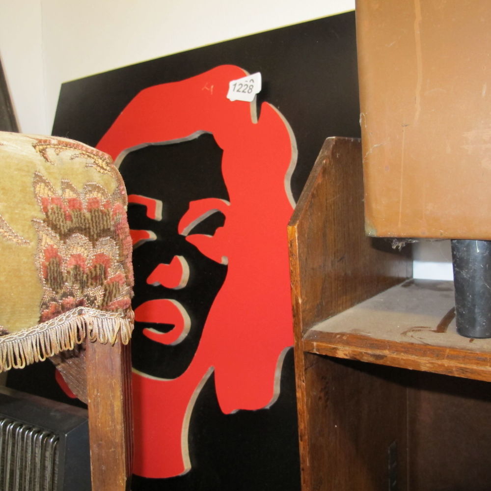 Lot 1228: Papa Lazarou wooden wall art - You're my...