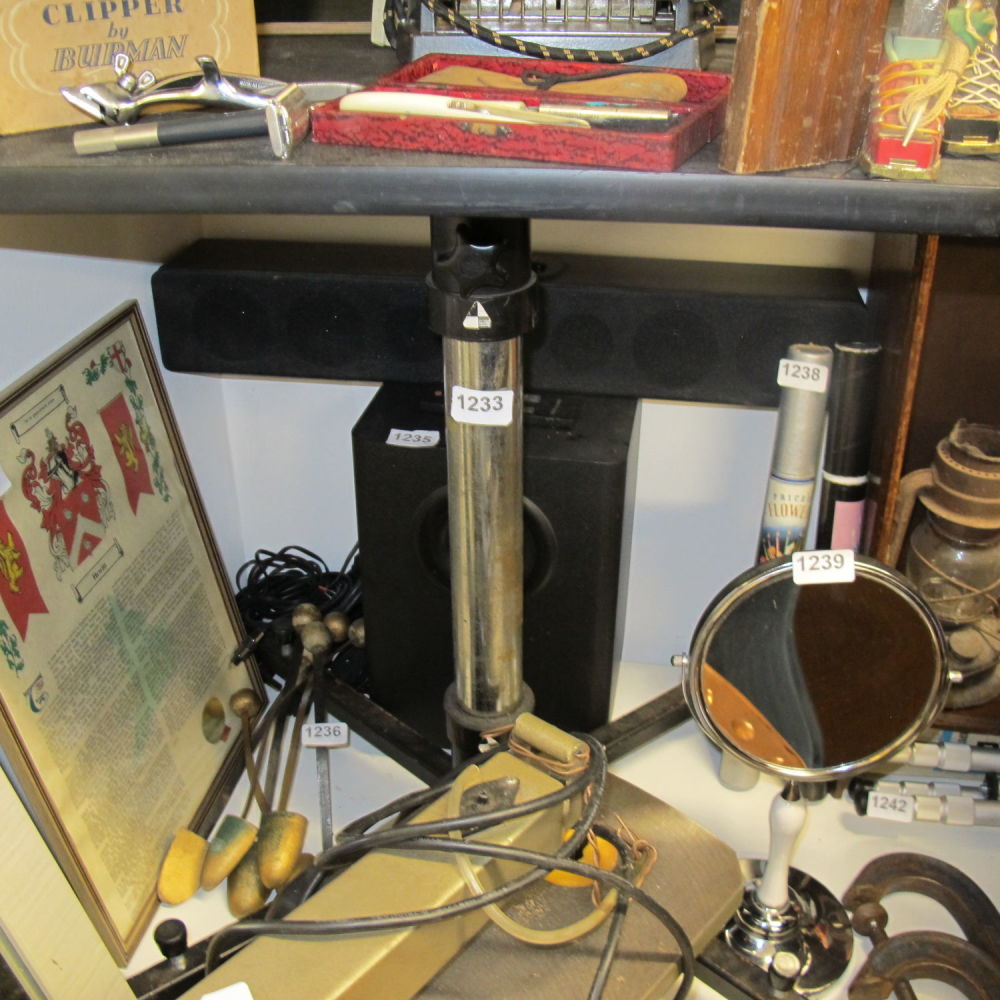 Lot 1233: Projector stand