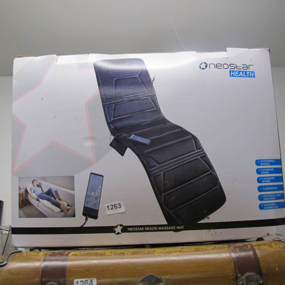 Lot 1263: Massage mat