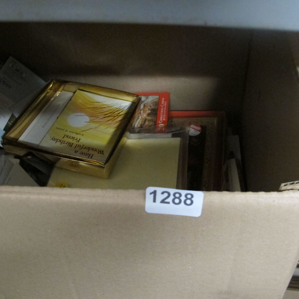 Lot 1288: Box of misc.