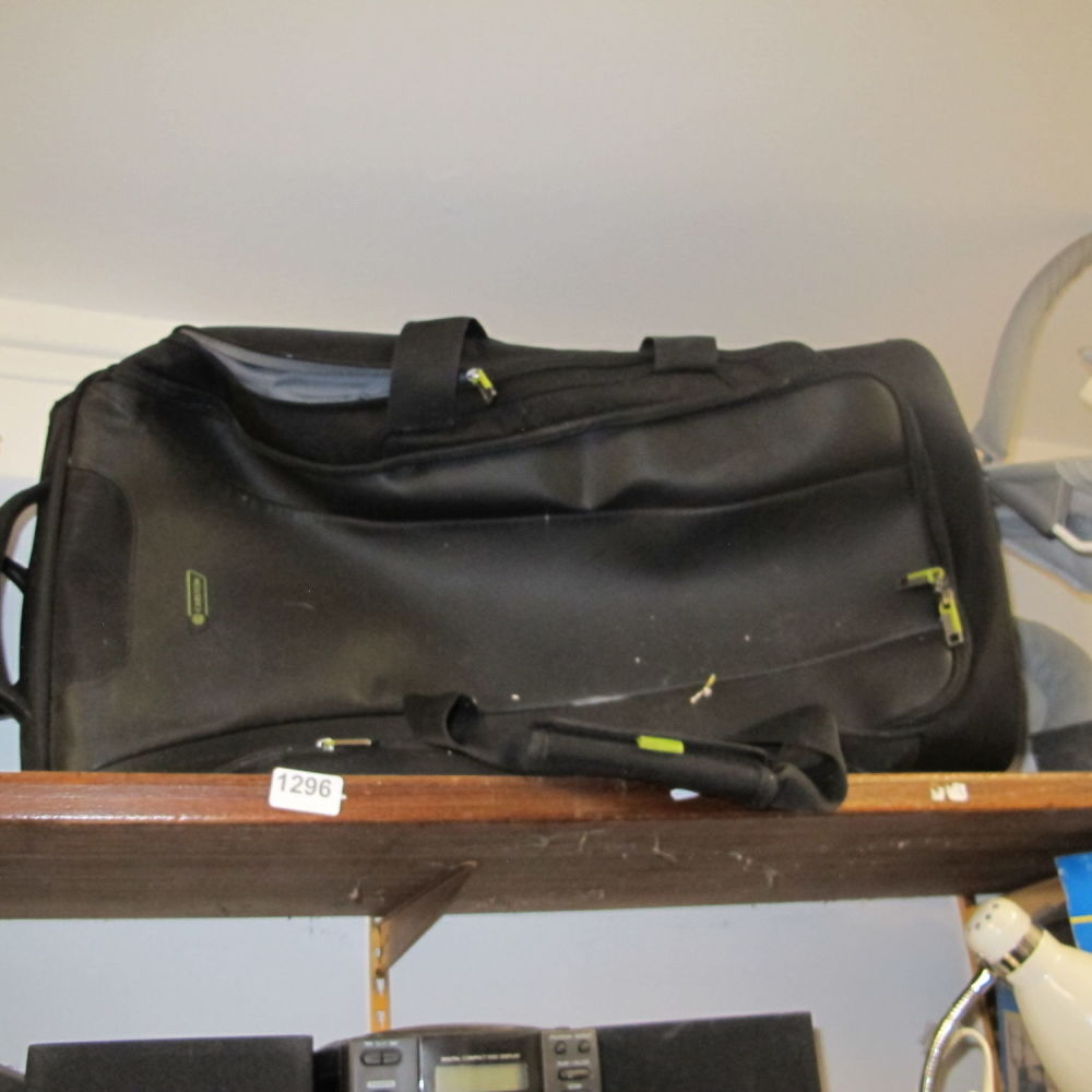 Lot 1296: Travel bag