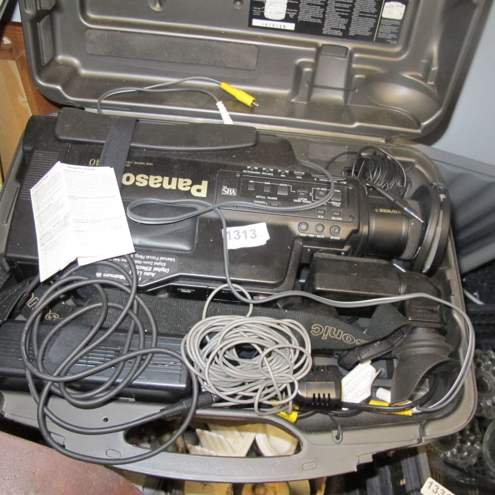 Lot 1313: Panasonic camcorder