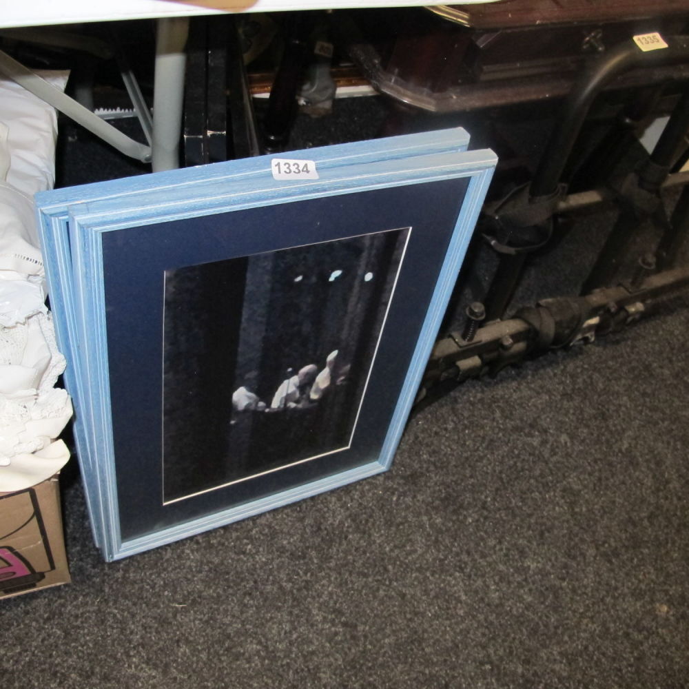 Lot 1334: Framed and glazed jazz photographs
