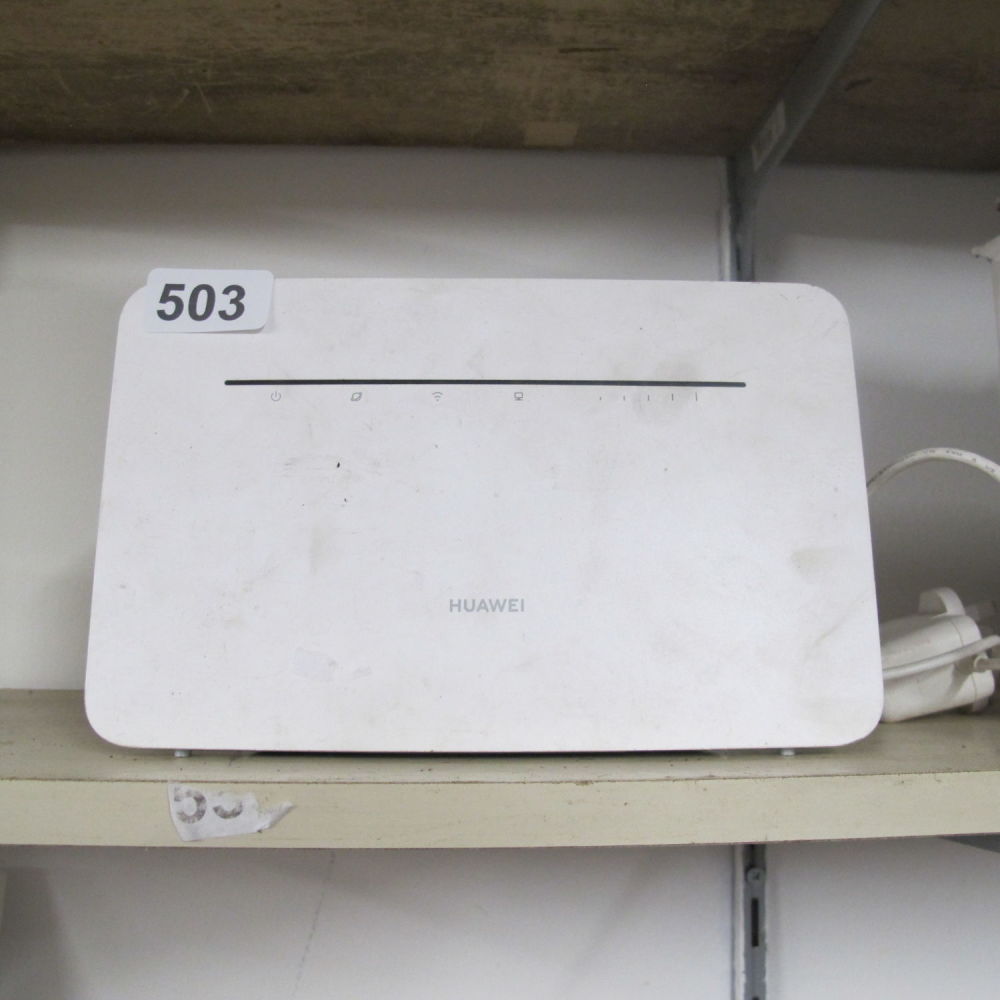 Lot 503: HUAWEI 3G router
