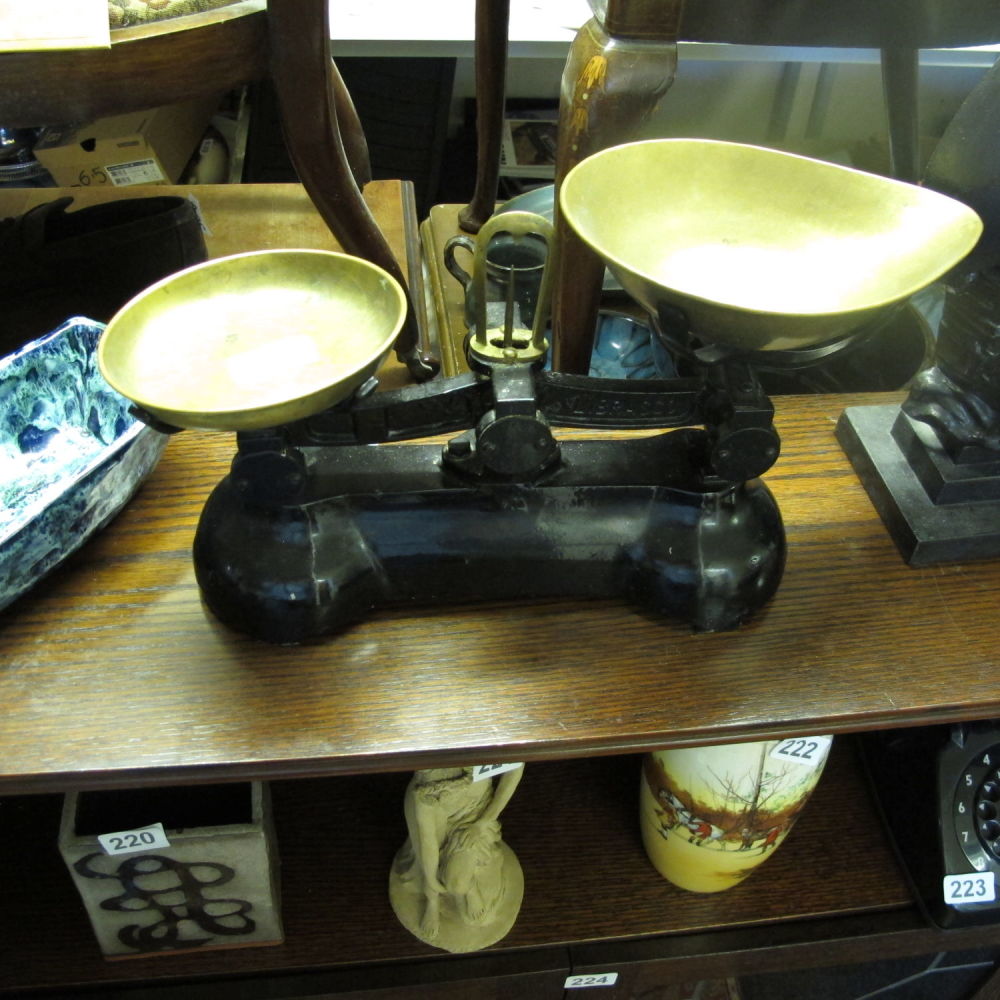 Lot 218: A set Librasco brass and metal scales