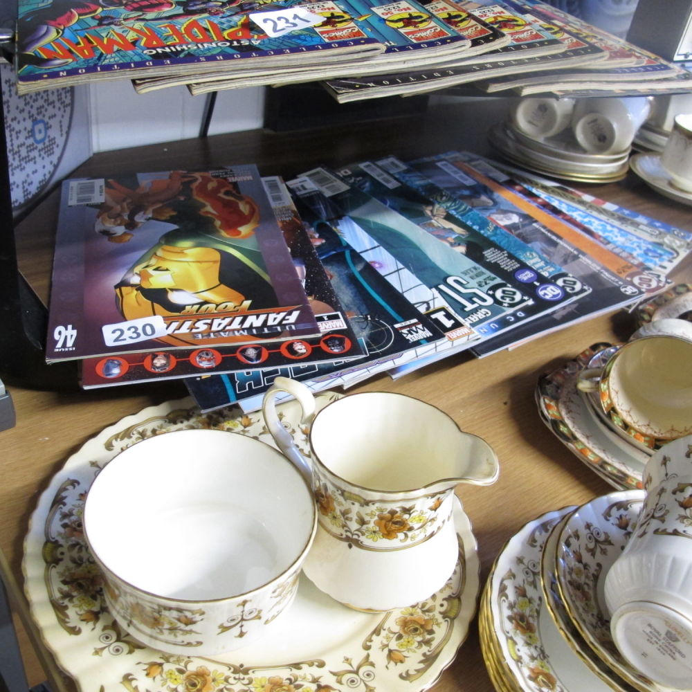 Lot 230: The large collection of marvel comics 