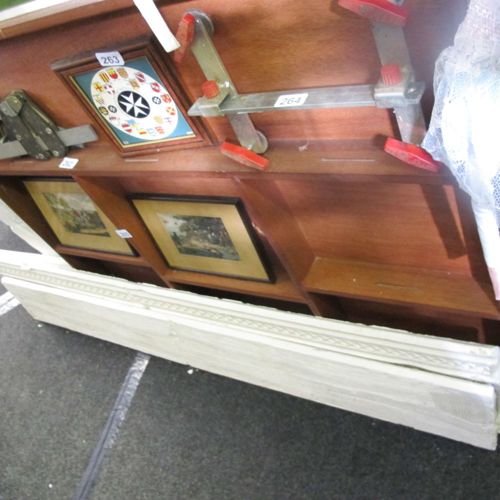 Lot 266: A pair of plaster covings