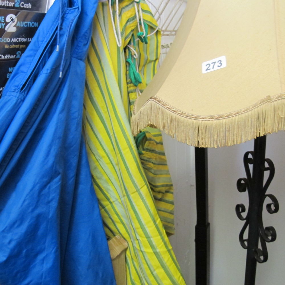 Lot 271: a colourful hammock and pouch