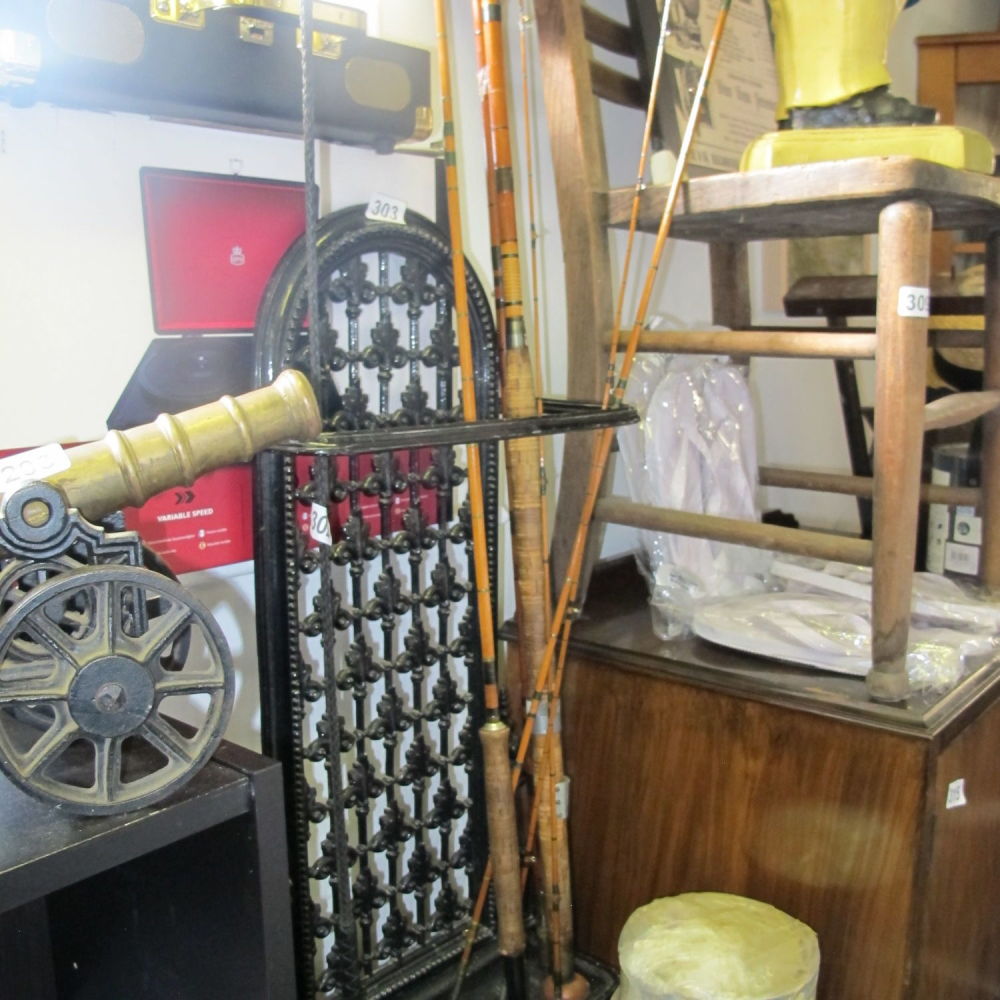 Lot 304: vintage fishing rod