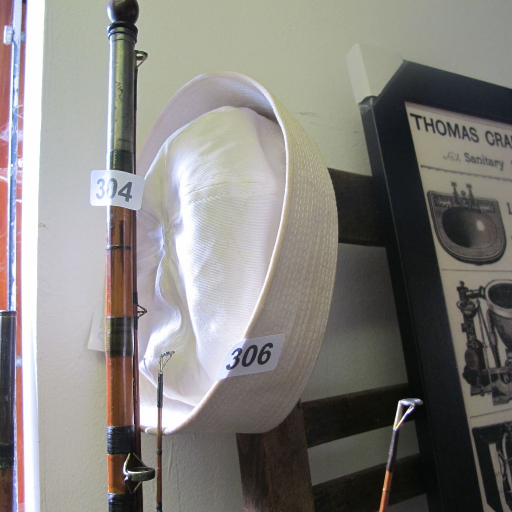 Lot 306: A saucy sailors hat 