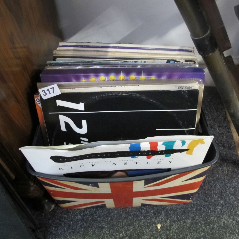 Lot 317: Large collection of LP's