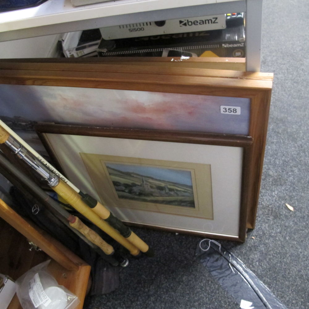 Lot 358: a collection of prints and pictures