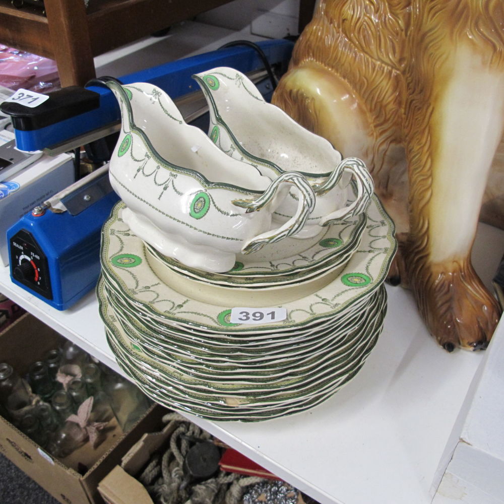 Lot 391: A collection of royal doulton dinnerware in the...