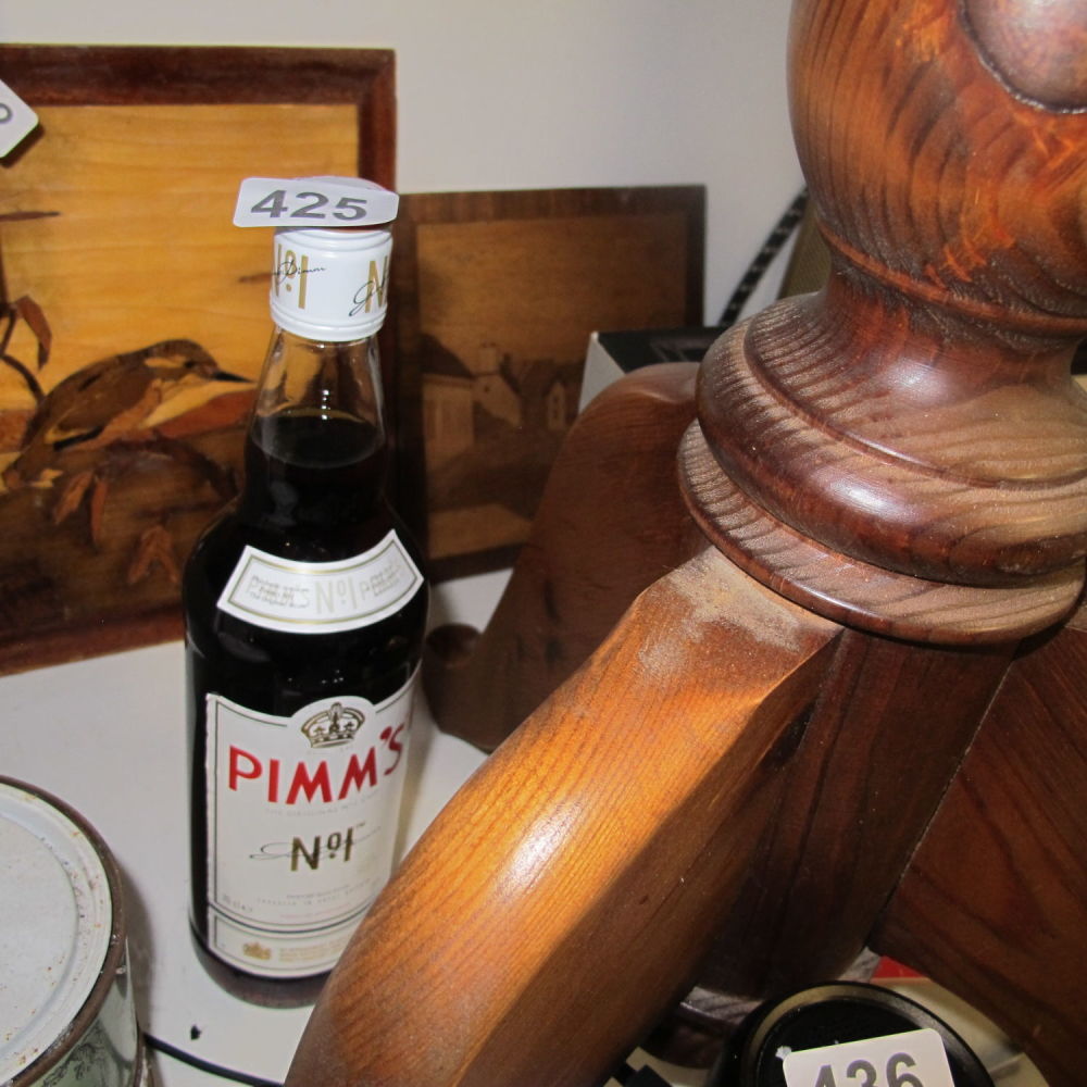 Lot 425: large bottle of Pimms