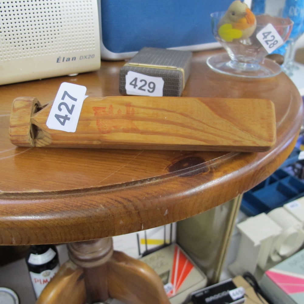 Lot 427: train enthusiast whistle that makes the noise of...