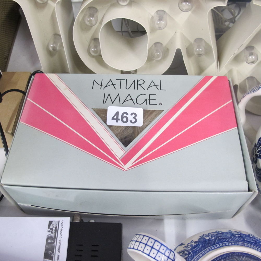 Lot 463: natural syrup of fig pony tail blonde extension
