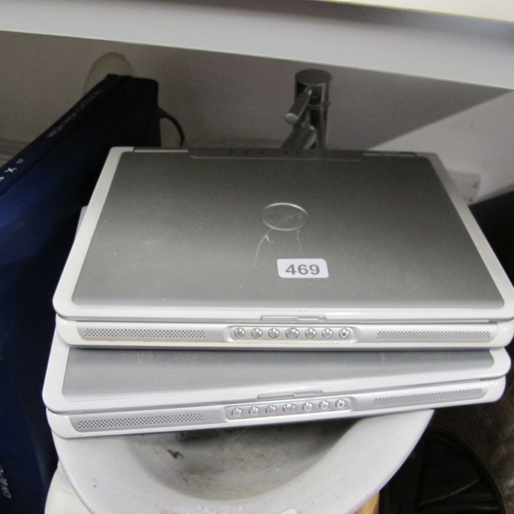 Lot 469: 2 dell laptops