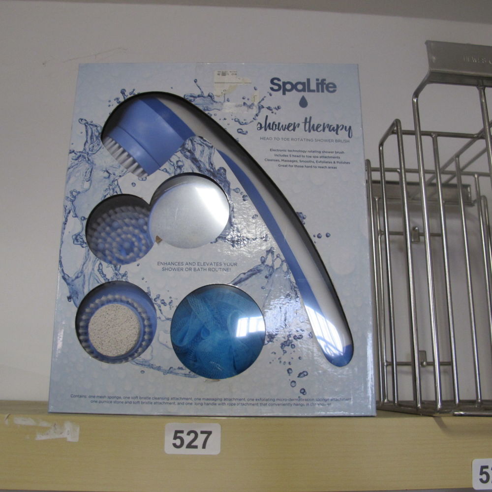 Lot 527: shower therapy massager/dildo in disguise