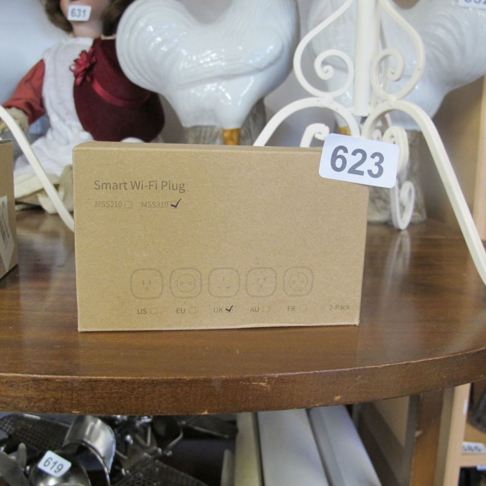Lot 623: Smart wifi plug x2