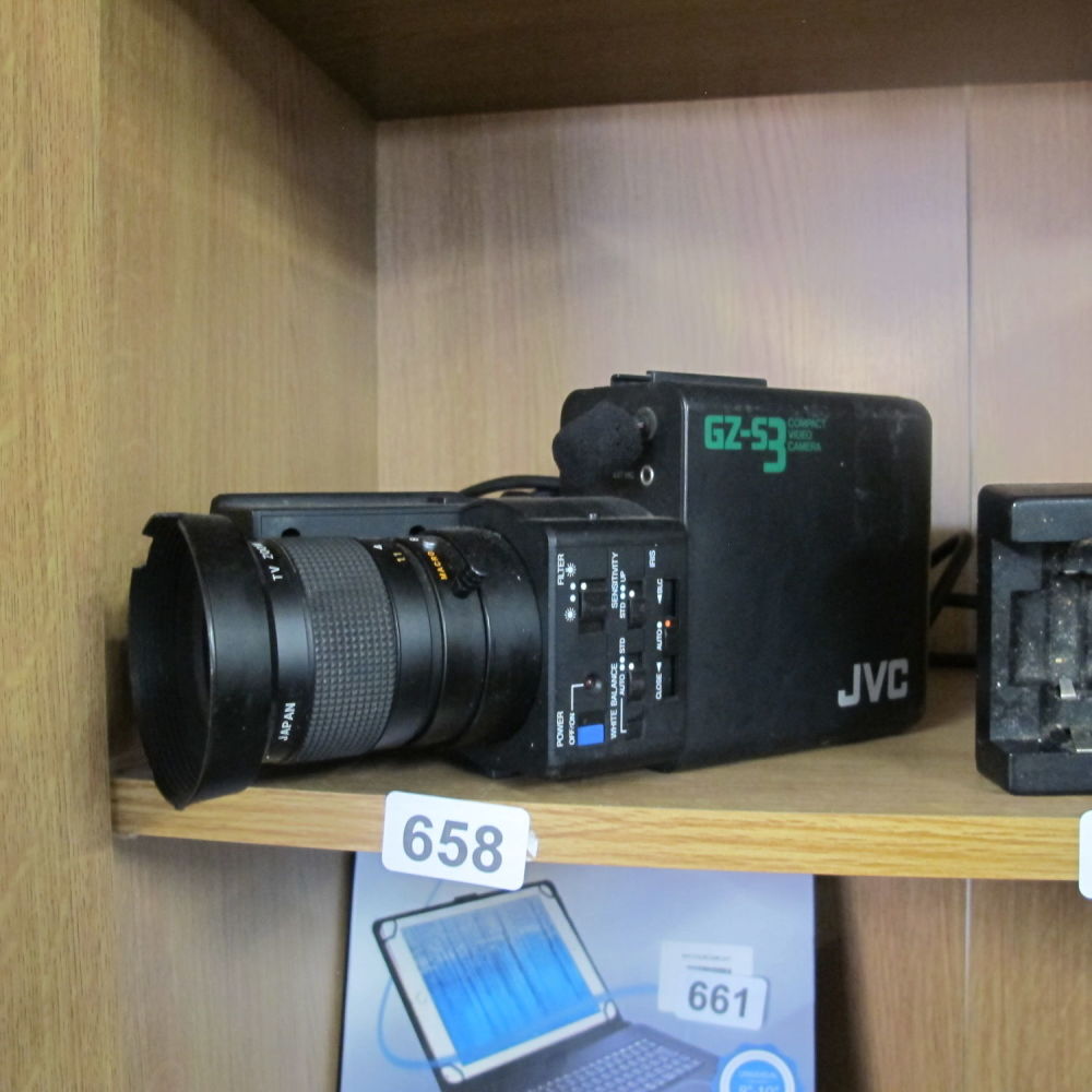 Lot 658: JVC GZS3 professional camera