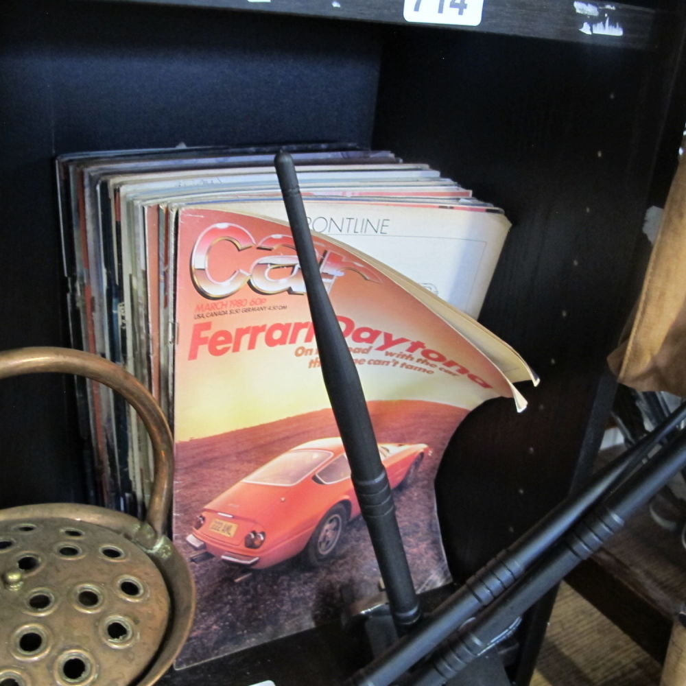 Lot 722: Collection of car mags