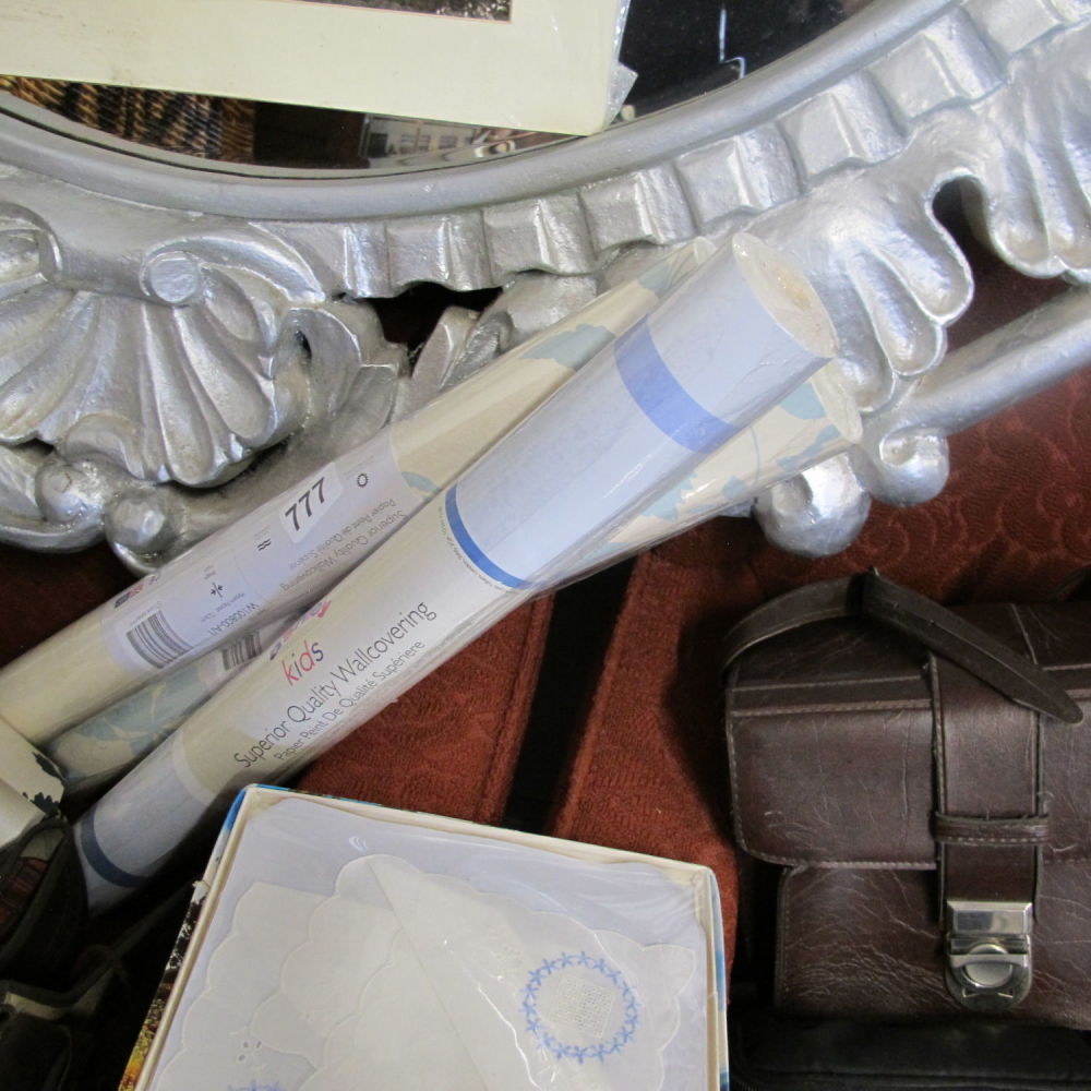 Lot 777: 3 Rolls of Laura Ashley wallpaper