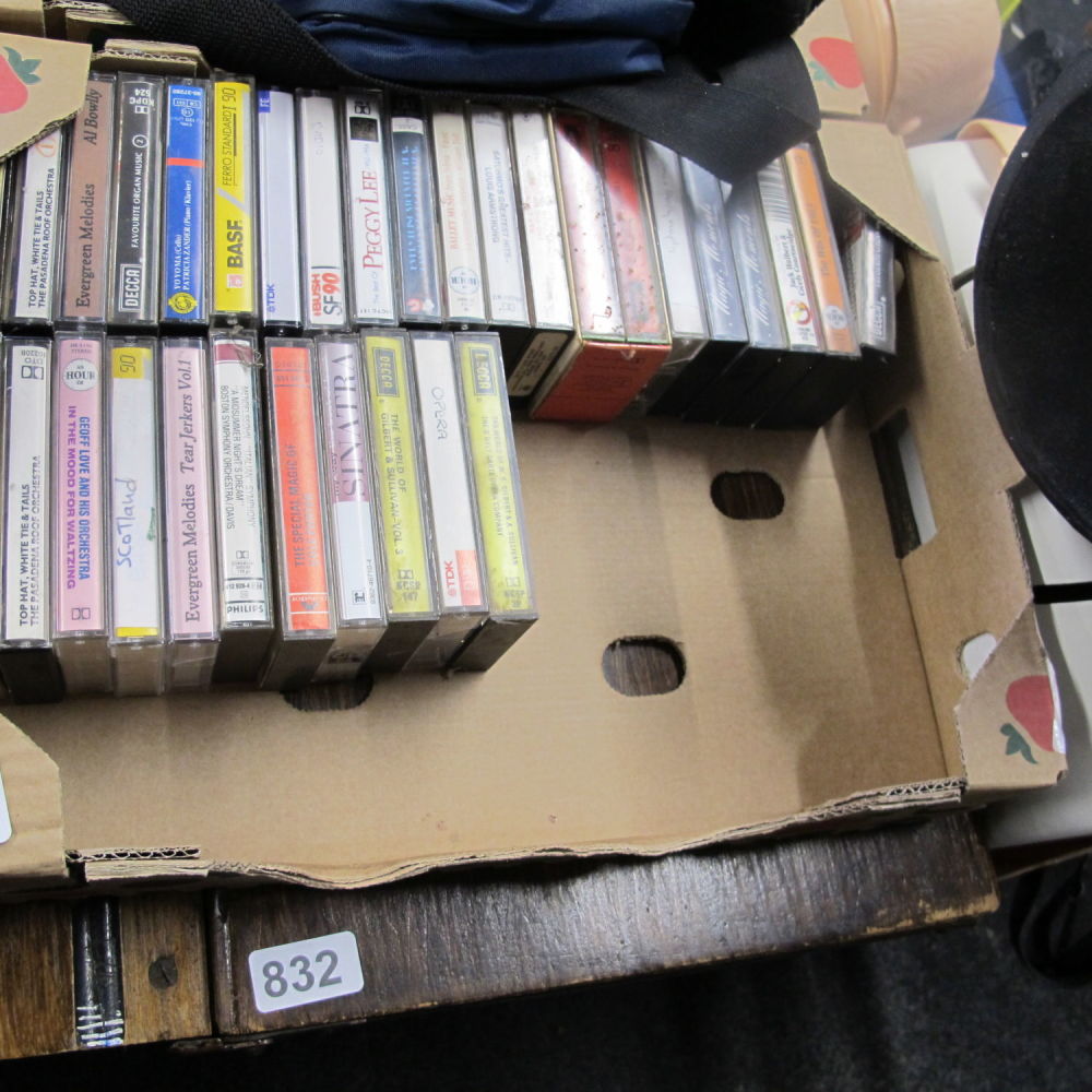 Lot 830: audio Tapes