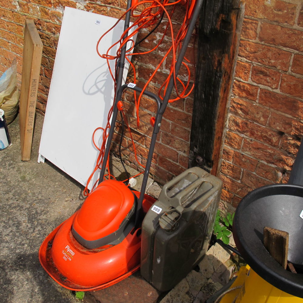 Lot 990: Flymo turbolite 350 lawnmower 