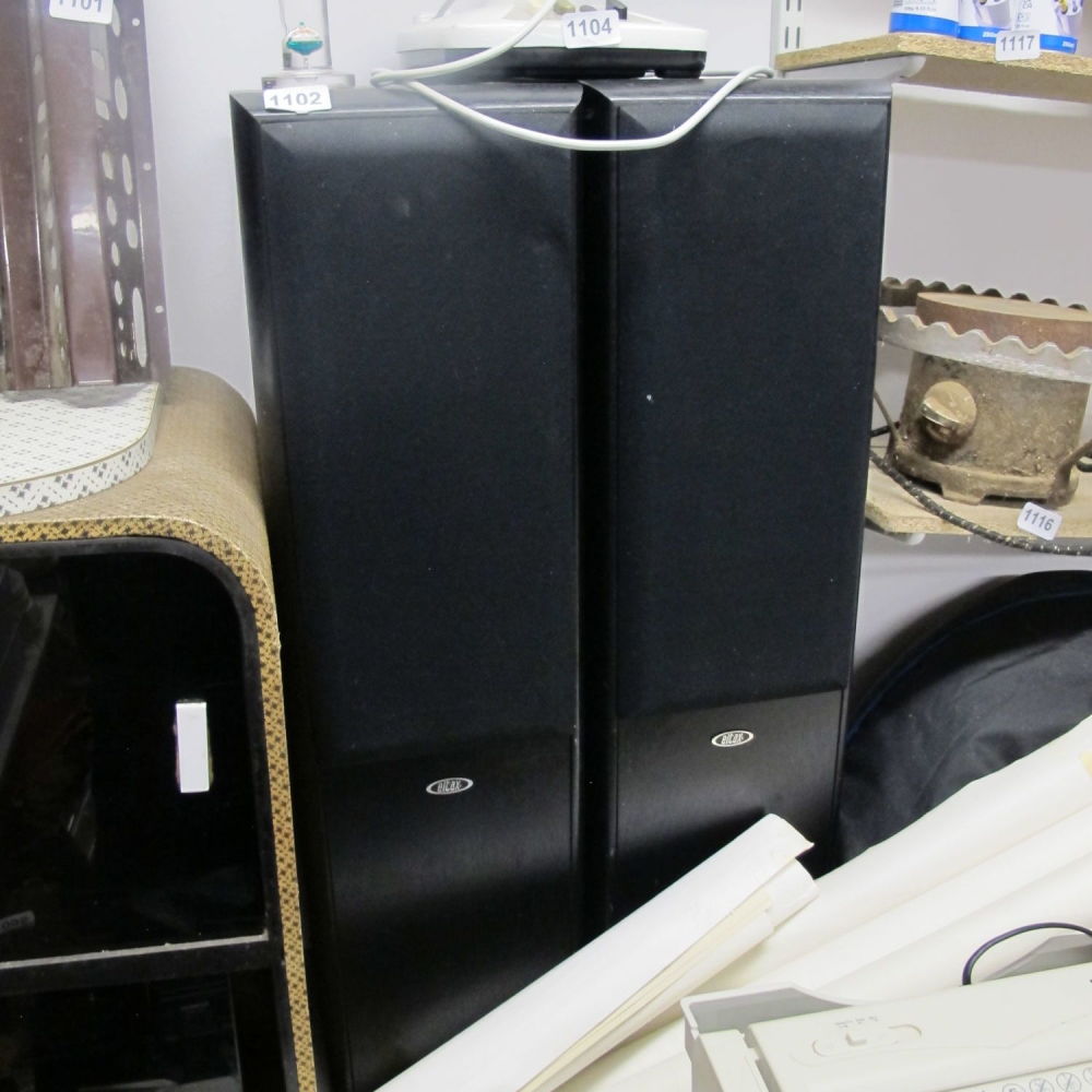 Lot 1102: Pair of Eltax superb sound quality speakers 