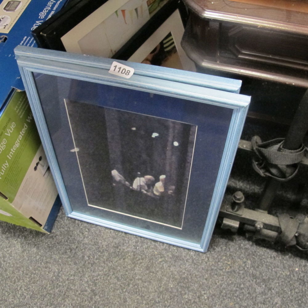 Lot 1108: Two framed pictures 