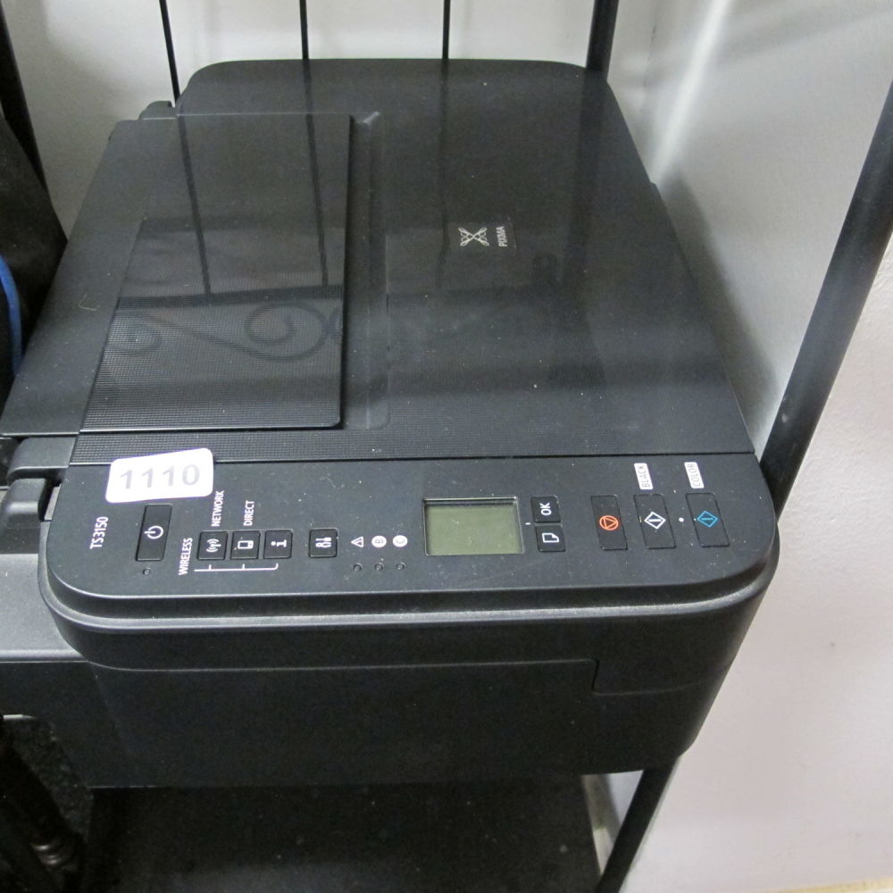 Lot 1110: Canon Pixma TS3150 printer