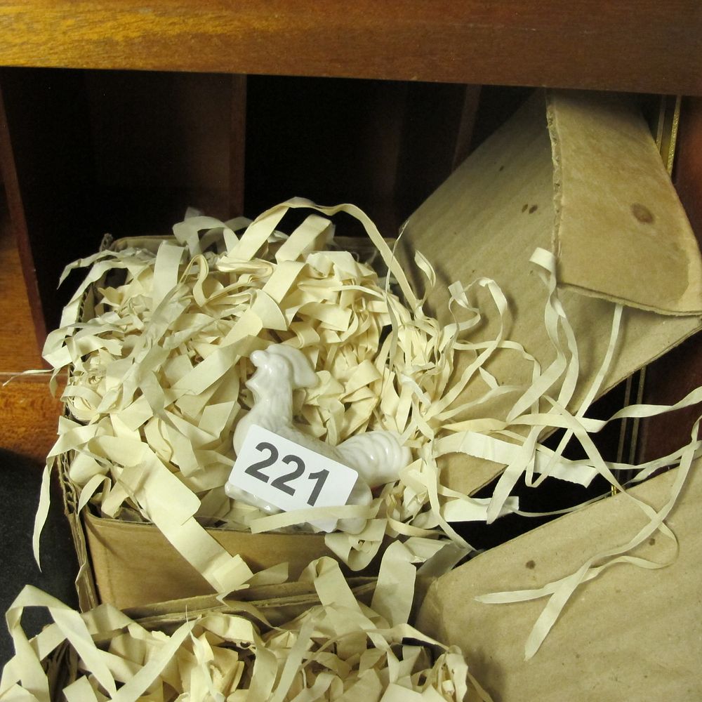 Lot 221: Ceramic cock 