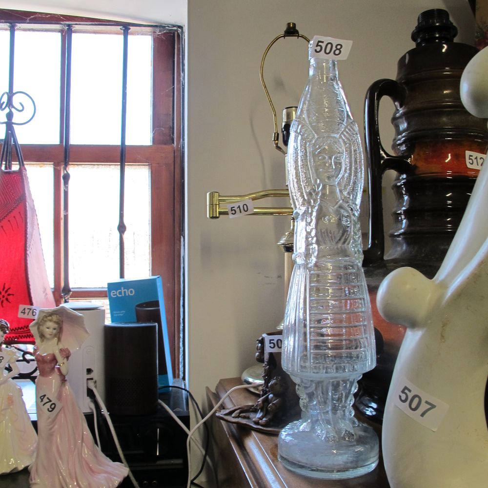 Lot 508: vintage collectable glass bottle