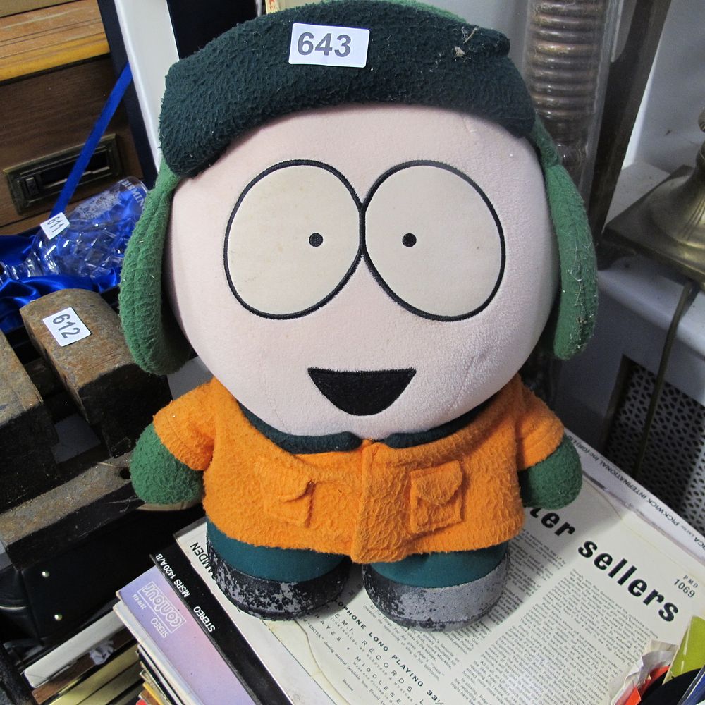 Lot 643: South Park plush